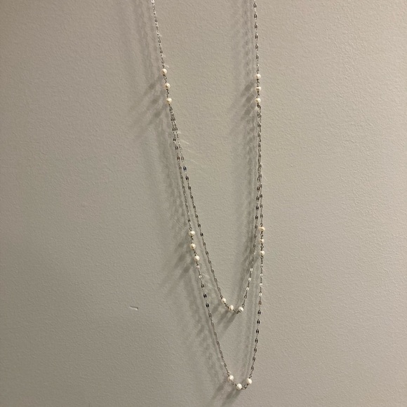 Evie & Emma fine silver plated necklace - Picture 8 of 9